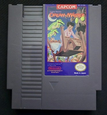 Nintendo, NES - Capcom, Little Nemo The Dream Master - 3-screw *tested*