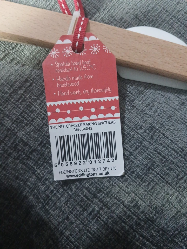 THE NUTCRACKER BAKING SPATULAS SET OF 2 Christmas Eddingtons - Image 3 of 3