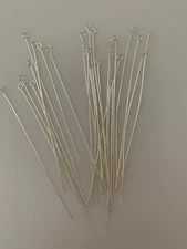 Sterling Silver Eye Pins | 925 Sterling Silver Eye Pins | Available in three Siz