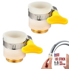 2Pcs Adjustable Faucet Adapter for Faucets, Universal Fits 13-25mm Outer