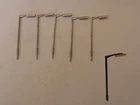 P&D Marsh N Gauge N Scale C2 Street lamps-single head (5) castings require paint