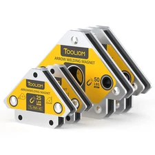 Arrow Welding Magnets 4Pcs 25LB & 50 LB Hold Welding Magnetic Holder Set