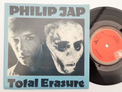 Jap, Philip Total Erasure 7'' A&M JAP1 EX/VG 1982 picture sleeve [Vinyl] Jap, Phi