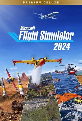 Microsoft Flight Simulator 2024 Premium Deluxe Edition PC,Xbox Series XS