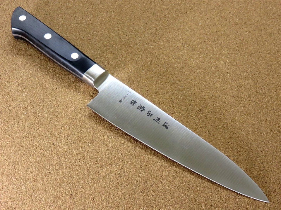 Japanese Masamune Kitchen Gyuto Chef's Knife 180mm 7 inch Bolster SEKI JAPAN - Image 3 of 4