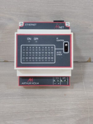 ARTHUR HOLM ROUTER AHNET ERT ETHERNET INTERFACE 12VDC/10W- NEW W/O BOX
