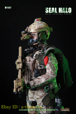 タカラ•エリートフォース•US NAVY SEAL TEAM3 HALO US Navy Seal Team 3 HAHO - Rare HALO Working Parachute Set
