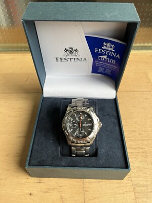 FESTINA Orologio Uomo F16242-9 - Cronografo Acciaio Sportivo Con Giorno E Mese - copertina