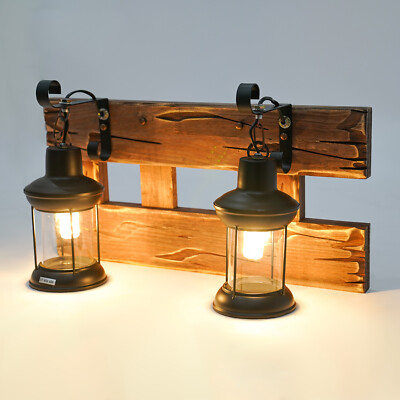 Industrial Rustic Wall Sconce Light Fixture Wall Mounted Vintage Metal Bronze