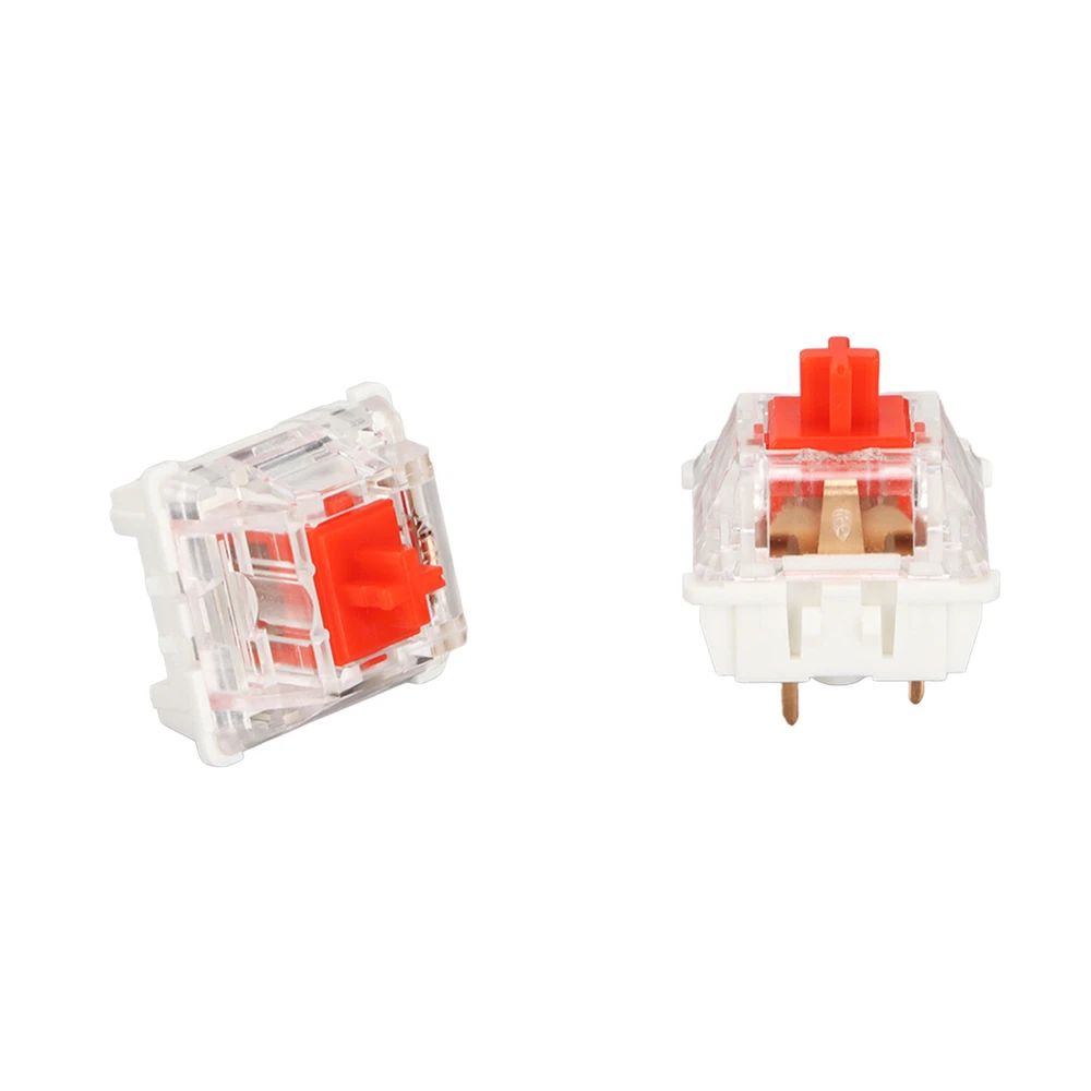 10Pcs Red Switch Mechanical Keyboard with Alloy Touch Spot Tech BEA