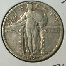 1927-S   VF-XF   Standing Liberty Quarter   Nice Coin    Combined Shipping