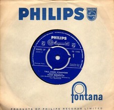 Rose Brennan:Tall dark strangers/The girl with the wistful eyes:UK Philips:1961