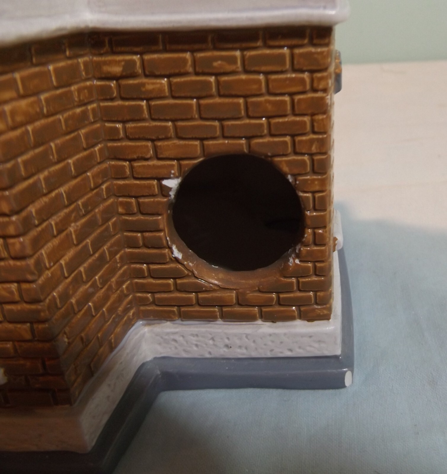 Dept 56 Original Snow Village Jacks Corner Barber Shop 54062 1991 eBay