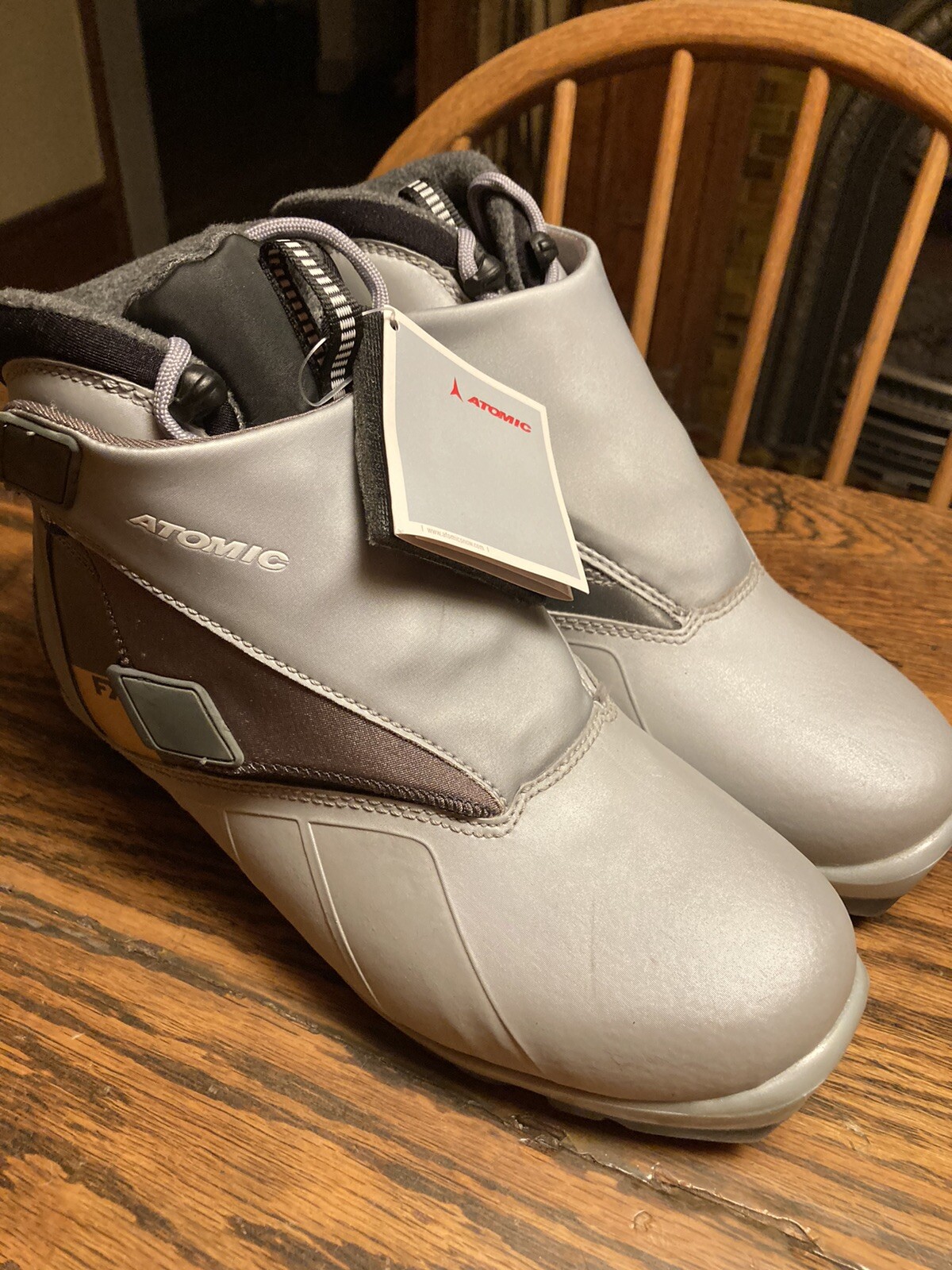 SALOMON Scarponi da sci nordico ATOMIC FX donna fitness touring XC taglia 7 nuovi con etichette!