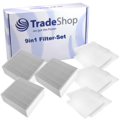 9in1 Filter-Set für Vallox ValloPlus 350 ersetzt 1511 (Filterpaket Nr. 24)
