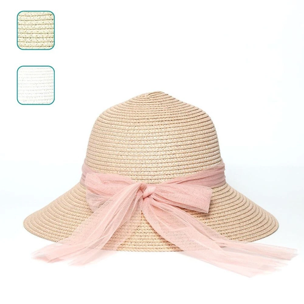 Cappello di paglia naturale a tesa larga, cappello di paglia da donna italiana, cappello di paglia alla moda a tesa larga, cappello di paglia naturale estivo da spiaggia, grande capeline di paglia
