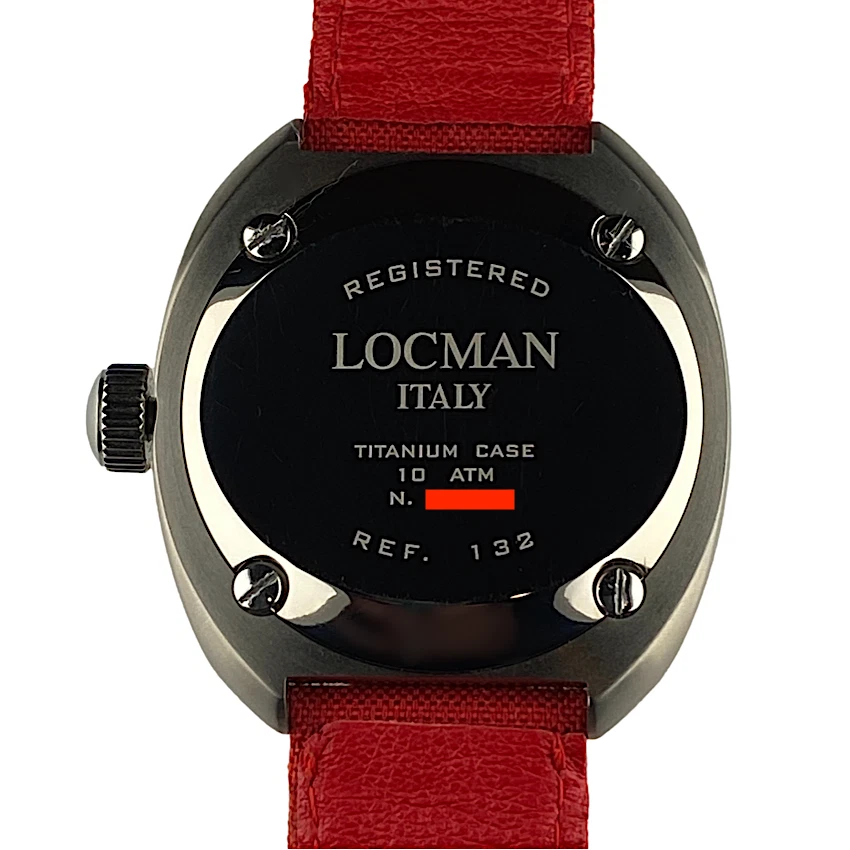 Reloj Hombre LOCMAN MARE Titanio C/R 10 ATM (100 m) REF 132, 48mm x 51mm Cuarzo  Foto 3 de 4