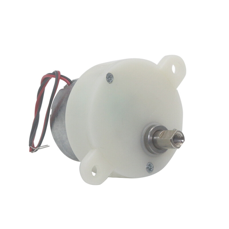 Klein DC Getriebemotor 6V Mikro Motor Getriebe aus Kunststoff 5 RPM / 100 RPM