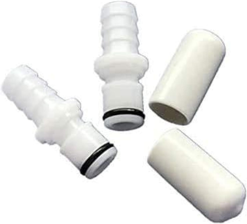 Se adapta a 2 conectores macho M236 + 2 tapas para probar número de sueño cama cámara de aire Le - Imagen 9 de 12