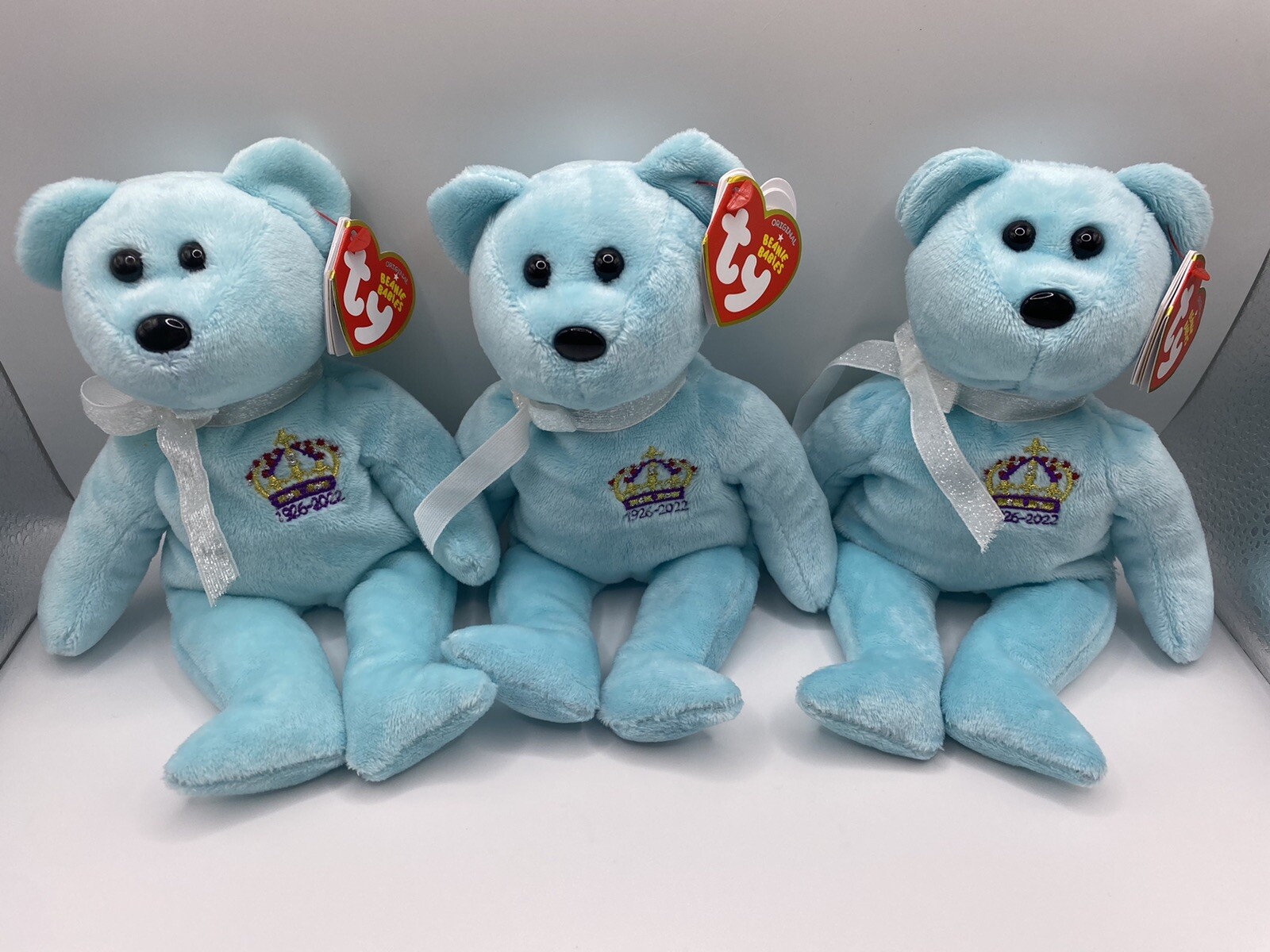 Ty Beanie Baby Queen Elizabeth II the Bear (UK Exclusive) ALL 3 Variations Set 8421412891 eBay