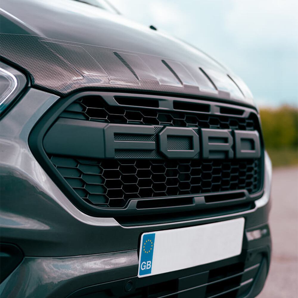 FITS GENUINE FORD TRANSIT CUSTOM 18 23 F150 STYLE FRONT GRILLE