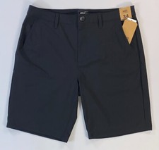 Men's Vans Authentic Decks Hybrid 3 Way Stretch Black Board Shorts Swim
