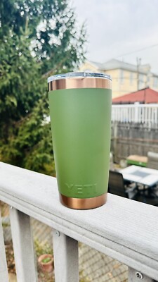 YETI Folds of Honor 20oz Rambler Highlands Olive Green Veterans