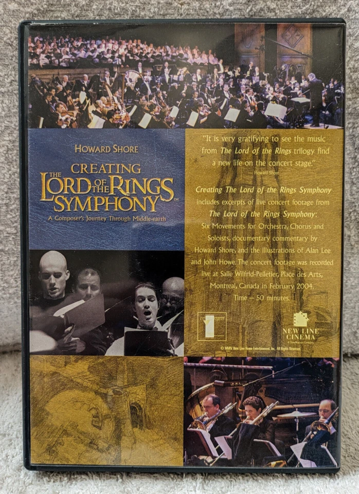 Howard Shore Creating the Lord of the Rings Symphony DVD - Composer's Journey - Image 2 of 4
