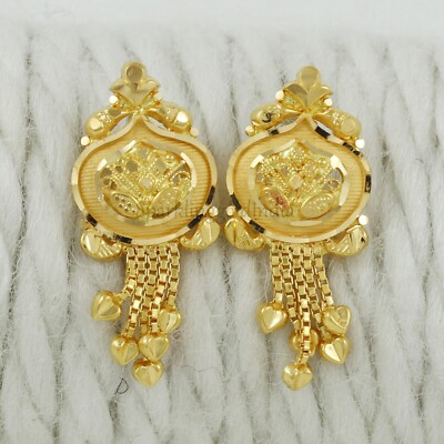 #ad 22k stud gold earring 22k916 yellow gold stud earring designer earring OOS3310 $786.59