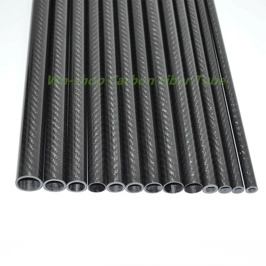 3K Carbon Fiber Tube OD11mm 12mm 13mm 14mm 15mm 16mm 17mm 18mm 19mm 20mm x 500mm - Image 4 of 4