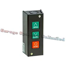 MMTC PBS-3 NEMA 1 Three Button Interior Surface Mount Control Station Contact