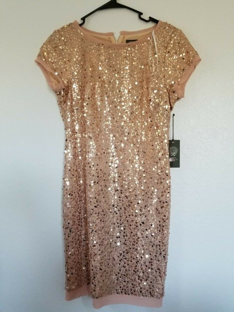 vince camuto floral lace shift dress