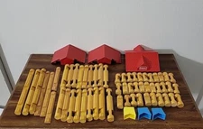 1992 Playskool Lincoln Logs Village Parts Only