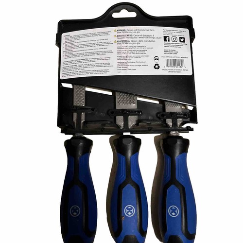 Kobalt 3pc Beaver File and Chisel Set 0489613 Blue & Black | eBay