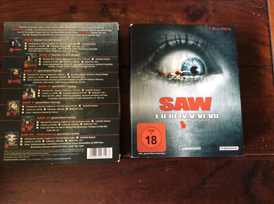 Saw 1 2 3 4 5 6 7  [7x Blu ray Box] I II III IV V VI VII