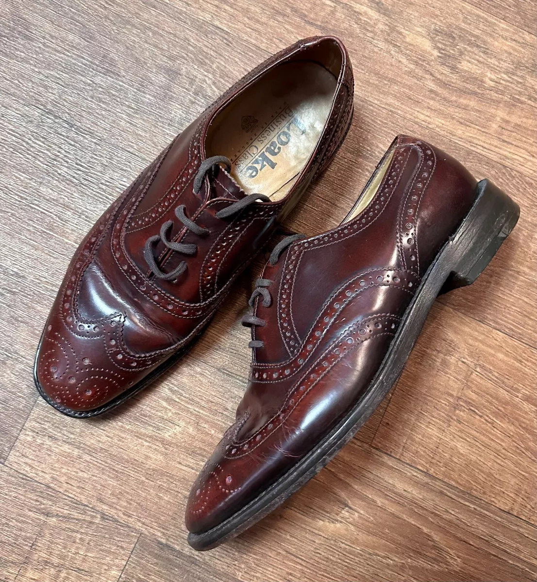Vintage brogues clearance