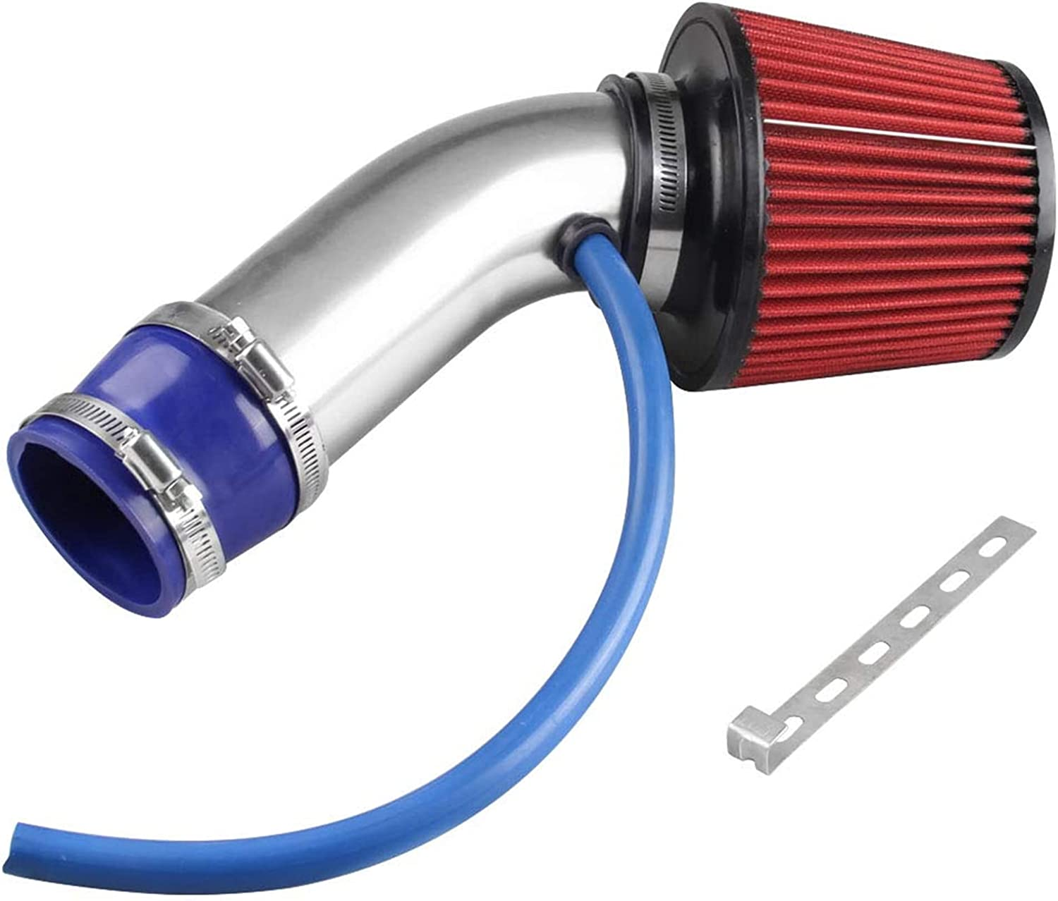 Cold Air Intake Filter Induction Kit Pipe Power Flow Hose System Car Accessories