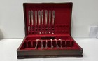 Wm Rogers Exquisite Silver Plate Flatware 44pc Set Service for 8 with Chest — photo 1