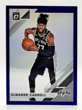 2019-20 Donruss Optic Purple #117 DeMarre Carroll San Antonio Spurs