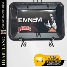 SMALL 7" x 5" Metal Rolling Tray | Backwoods Eminem