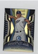 2014 Bowman Draft Black Refractor 4/10 Hunter Renfroe #HR 2f9
