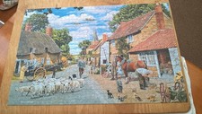 Rompecabezas 1000 piezas " Village Farrier" Completo y Totalmente Probado por mi Esposa