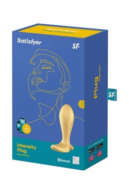 Satisfyer Intensity Plug Gold Anal Plug Buttplug Silikon Anus Unisex Silicone