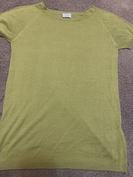 Women Agnona Sweater Green Cashmere 36 / S / 44