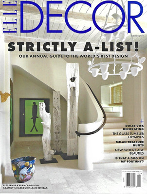 Elle Decor Magazine Summer 2025 Strictly A-List Annual Guide To Design Issue 307