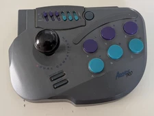 InterAct Arcade Pro SV-446 Dual Console Joystick Genesis/SNES Untested No Cable