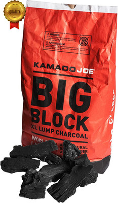 Premium Hardwood Lump Charcoal 20lb Long Burn BBQ Grill Reusable Fuel