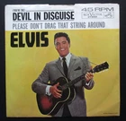 ORIG 1963 Elvis Presley (You're The) Devil In Disguise 45rpm & Picture Sleeve