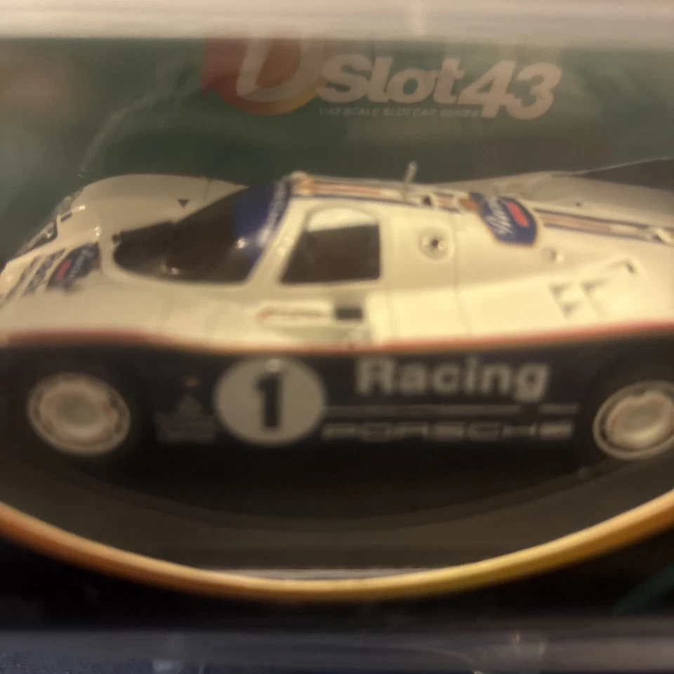 Kyosho DSlot43 PORSCHE 962C LeMans #1 Japan Sealed Slot Car - Image 3 of 4