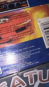 Road Avenger Sega Mega CD Complete With Manual (PAL) crack on back case